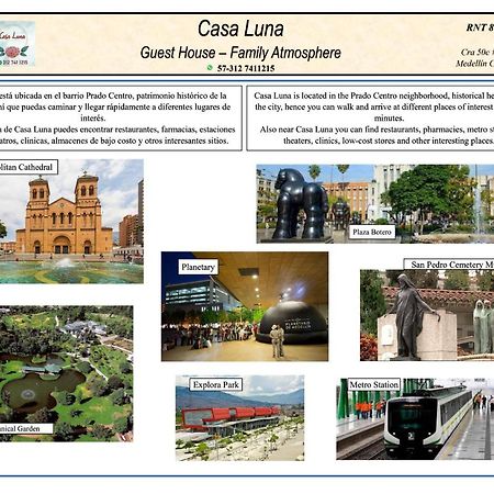 Casa Luna -Estrategica Ubicacion- Медельин Экстерьер фото
