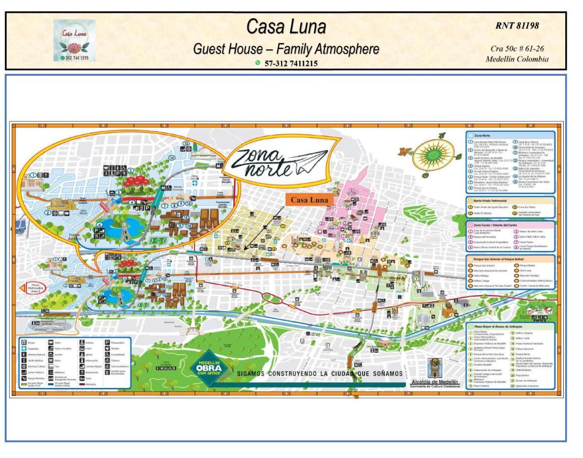Casa Luna -Estrategica Ubicacion- Медельин Экстерьер фото